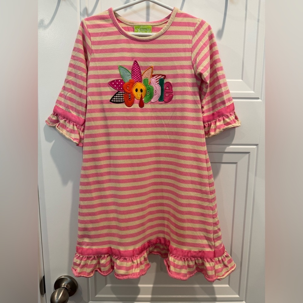 Classic Whimsy Thanksgiving dress. Size 6